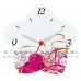 25 Relógios De Parede Modelo Estrela + Lente Protetora Para Personalizar